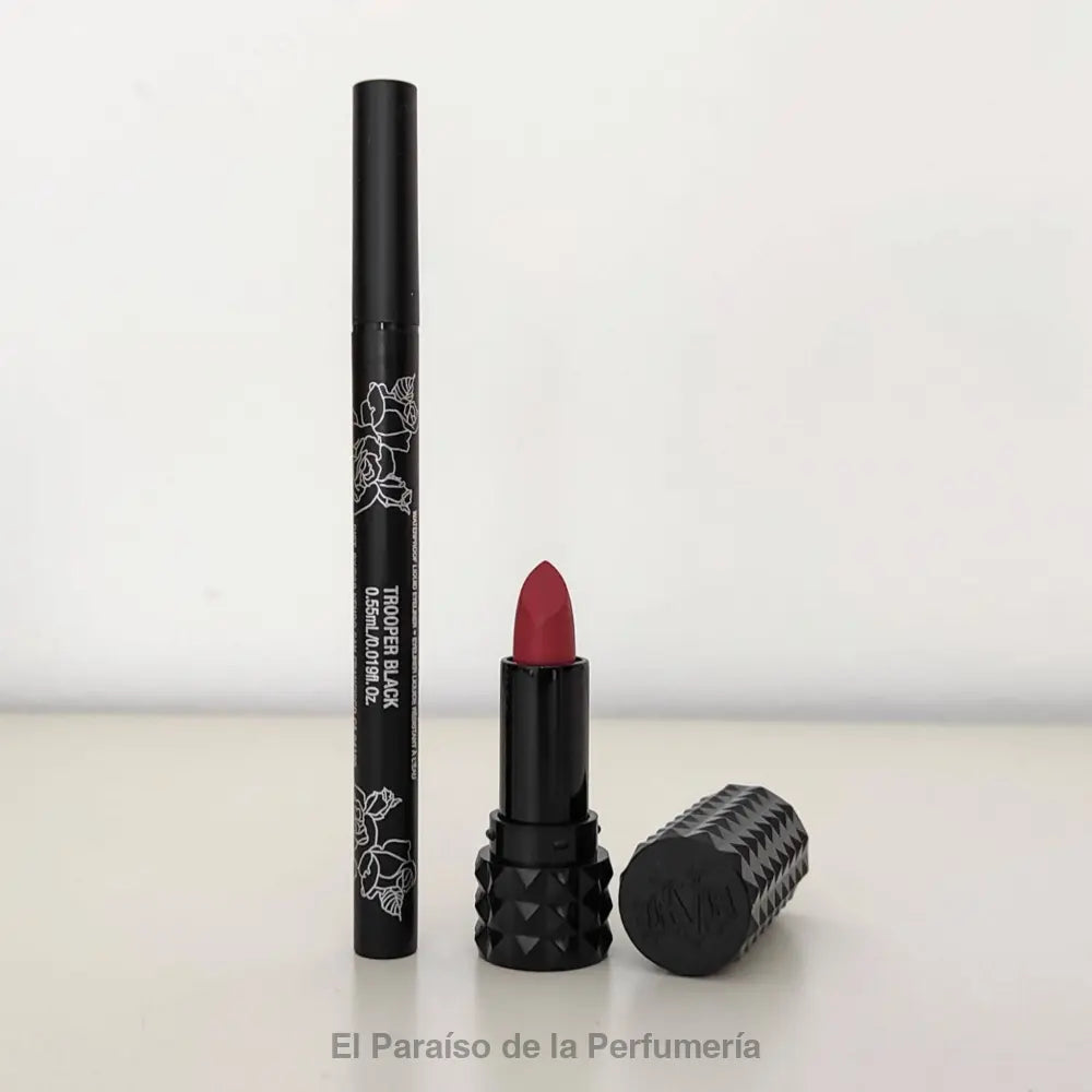 Signature Eye & Lip Duo Eyeliner + Mini Barra de Labios - Barra de labios