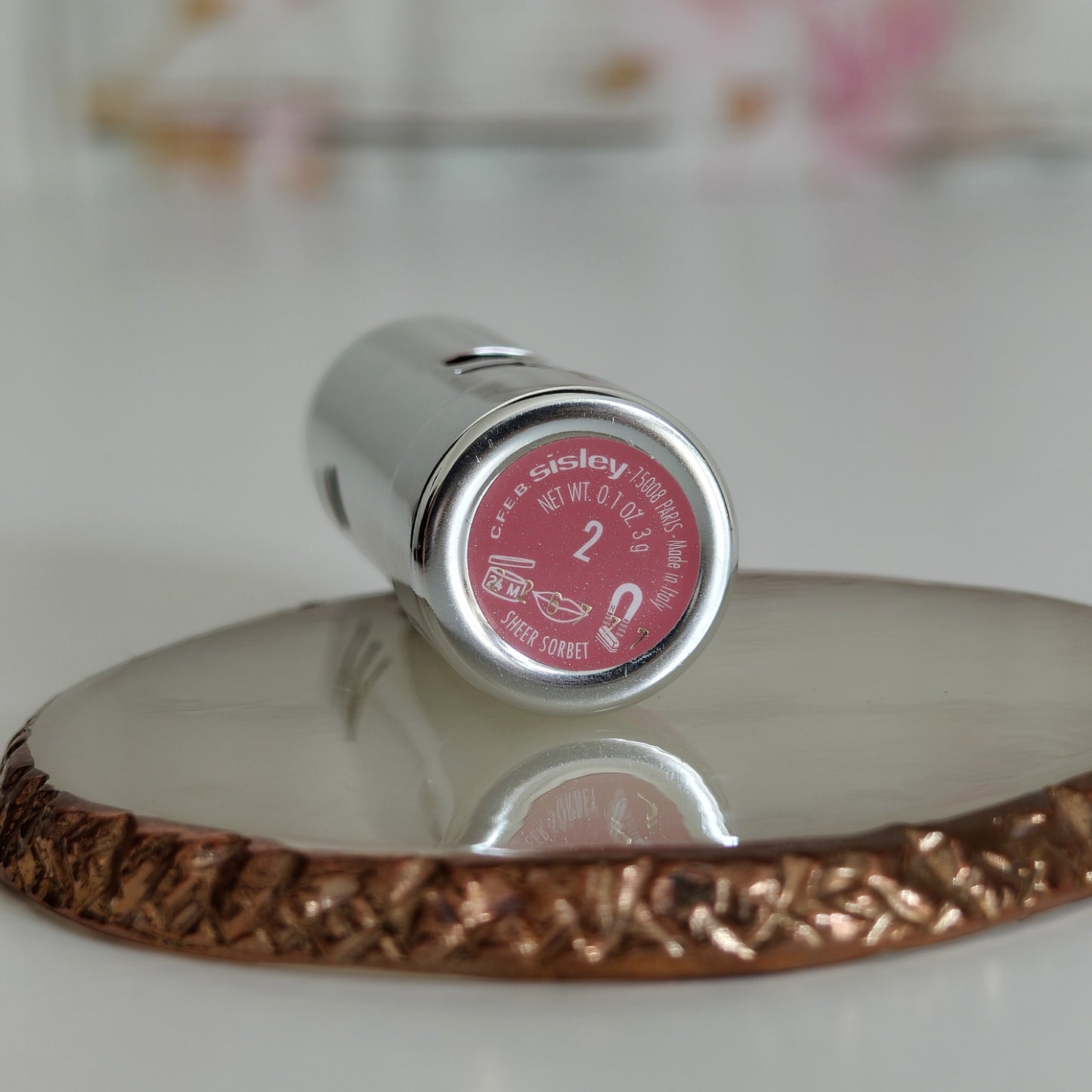 Phyto Lip Shine - 2 Sheer Sorbet - Glossy and Colourful Lipstick
