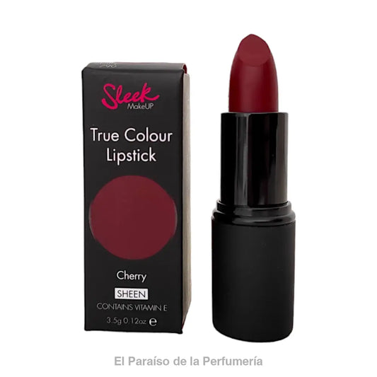 SLEEK True Colour Lipstick Sheen #Cherry - Barra de labios