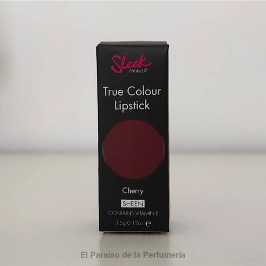 SLEEK True Colour Lipstick Sheen #Cherry - Barra de labios