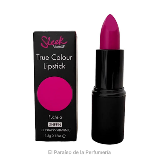 SLEEK True Colour Lipstick Sheen #Fuchsia - Barra de labios