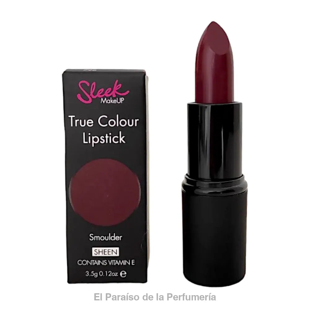 SLEEK True Colour Lipstick Sheen #Smoulder - Barra de labios