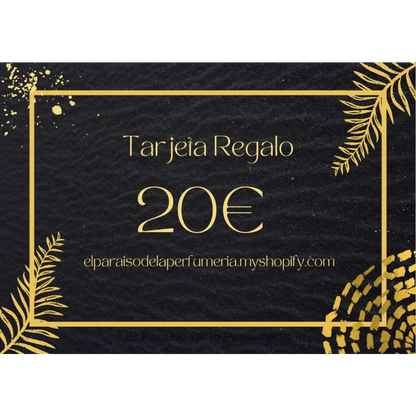 Tarjeta de Regalo El Paraíso de la Perfumería - 20,00 € - Tarjeta regalo
