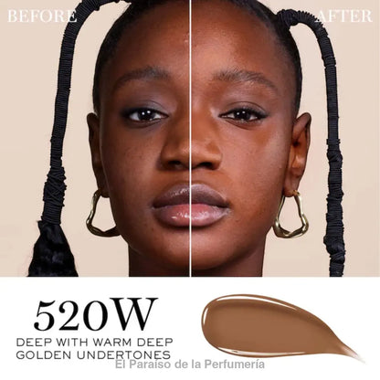 Teint Idole Ultra Wear Care & Glow - 520W - Base de Maquillaje con Serum 30 ml - base de maquillaje