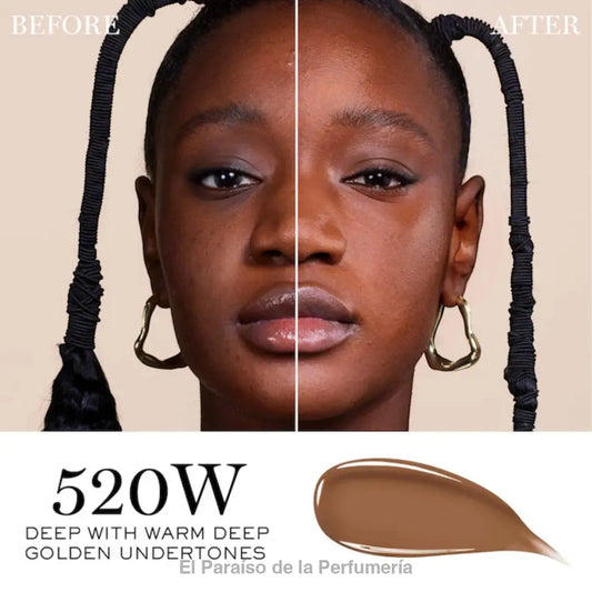Teint Idole Ultra Wear Care & Glow - 520W - Base de Maquillaje con Serum 30 ml - base de maquillaje