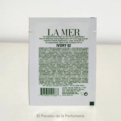 The Soft Fluid Longwear Foundation SPF20 #02 Ivory 1 ml - base de maquillaje