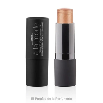 Touch à la Mode - Cream to Powder Luminizer - Benevolent - Iluminador en Barra - iluminador