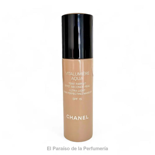 Vitalumière Aqua SPF15 - 64 Ambrè Beige - Base de maquillaje ligera y luminosa - base de maquillaje