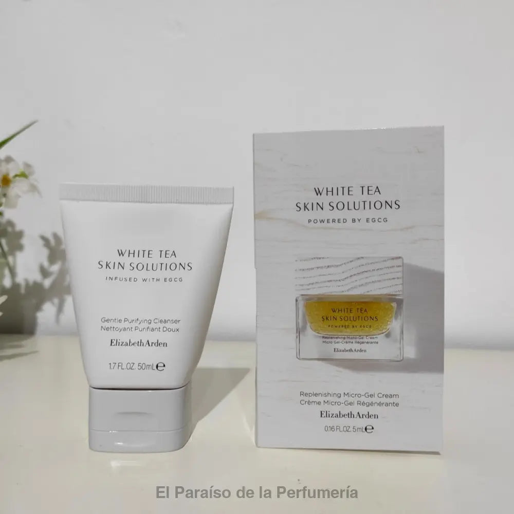 White Tea Skin Solutions - Limpiador Facial y Crema Hidratante - Crema facial