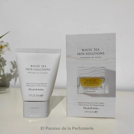 White Tea Skin Solutions - Limpiador Facial y Crema Hidratante - Crema facial