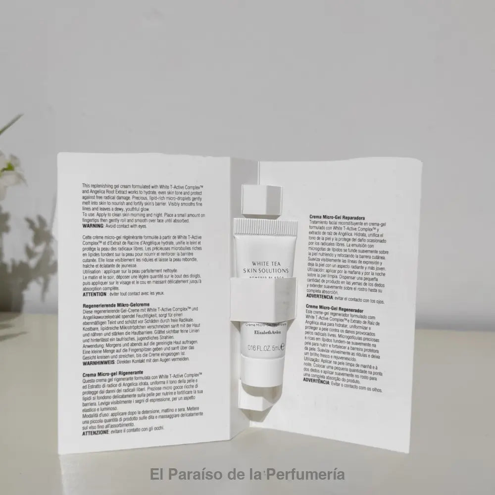 White Tea Skin Solutions - Limpiador Facial y Crema Hidratante - Crema facial